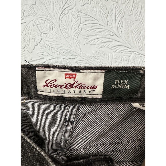 Vtg Levis Brown Tab Flex Denim Mens Size W38 L32 Black Relaxed Fit Jeans B13 - Picture 8 of 8